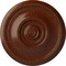 Ekena Millwork Raynor Ceiling Medallion (Fits Canopies up to 6"), 20 5/8"OD x 1 3/8"P, Burnished Mahogany Crackle CM20BEBMC - alternate 1